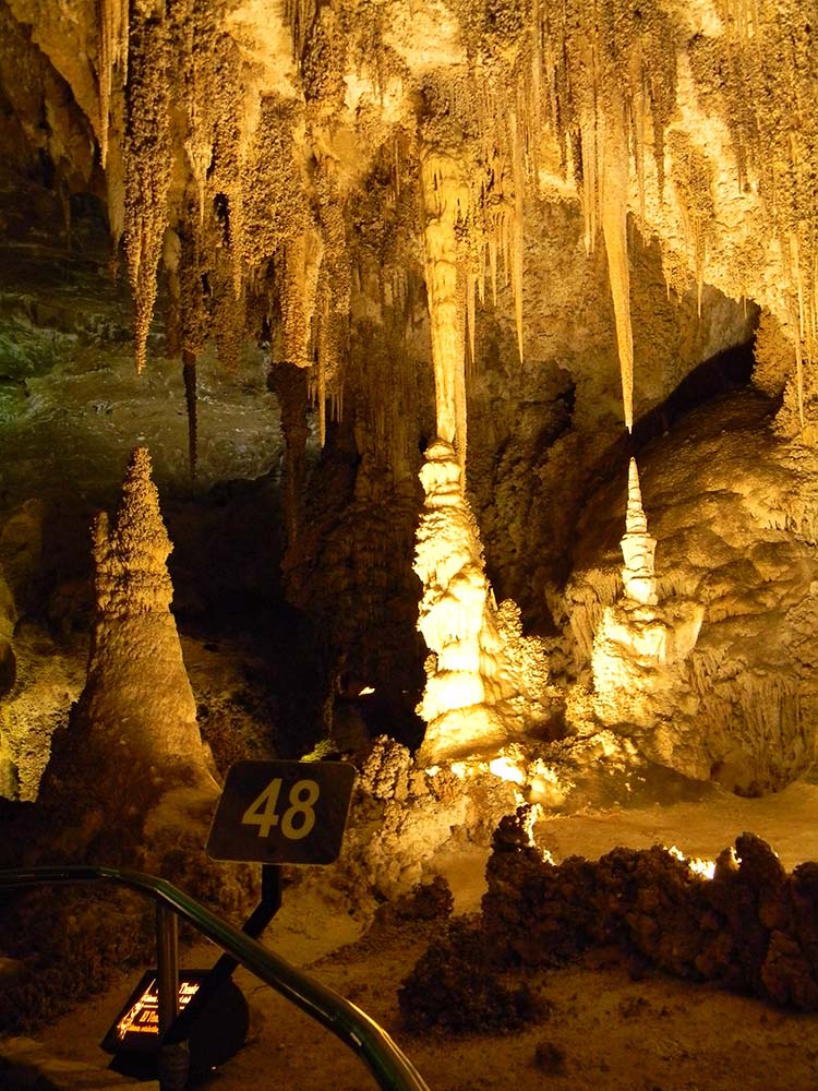 formations at Carlsbad Caverns