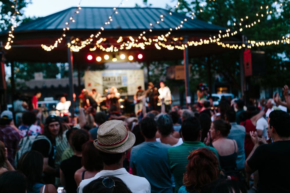 Santa Fe bandstand Santa Fe New Mexico