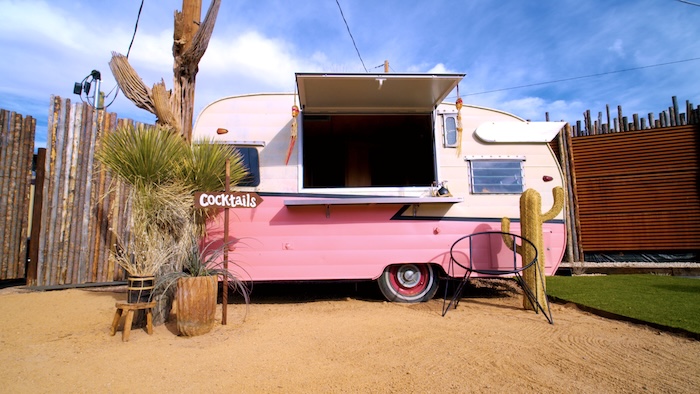 Cocktail trailer at The Mystic