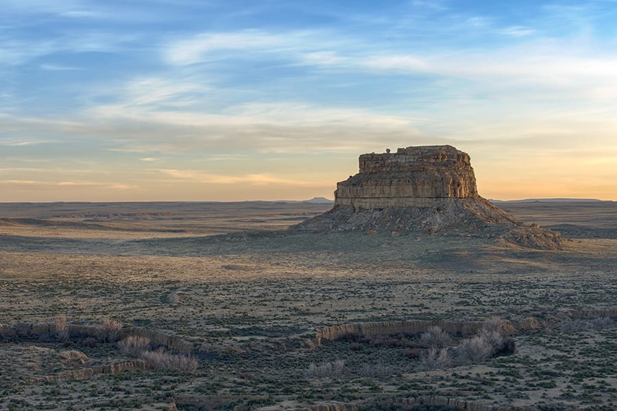 Fajada Butte in New Mexico