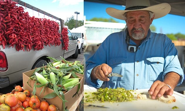 Santa Fe New Mexico farmers market