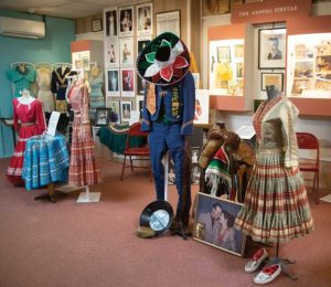 Ralph Edwards display at Geronimo Springs Museum, T or C