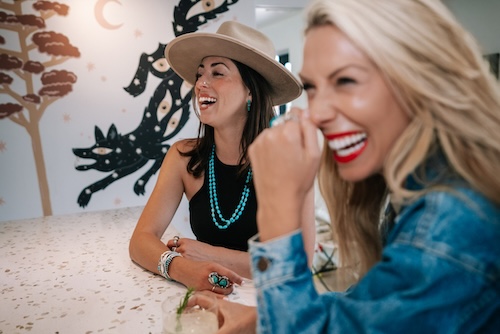 Guests at The Mystic Bar