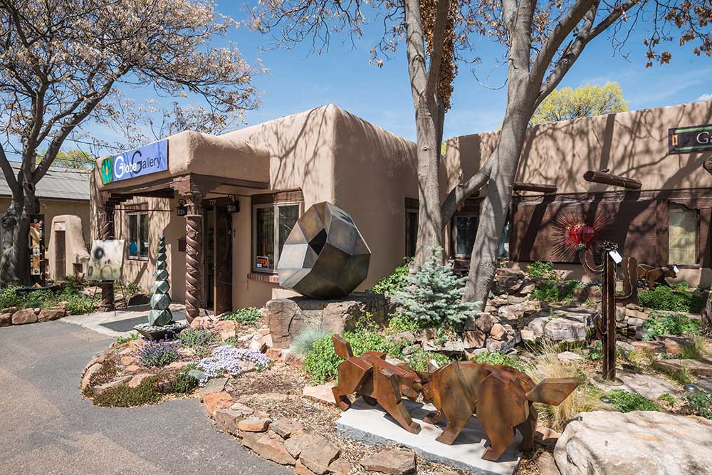 Gallery on Canyon Road in Santa Fe, New Mexico.