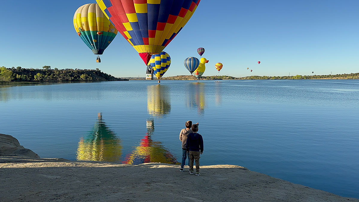 hot air balloon festival