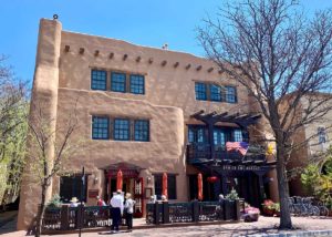 Exterior of the Inn of the Anasazi.
