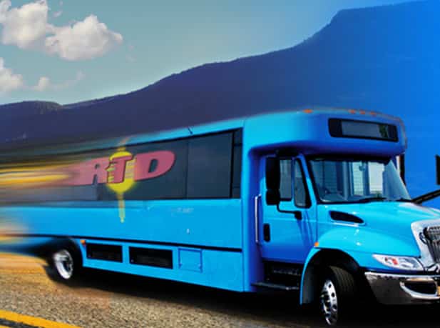 The Blue Bus Santa Fe New Mexico