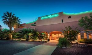Exterior of Sierra Grande Lodge and Spa, Truth or Consequences, New Mexico