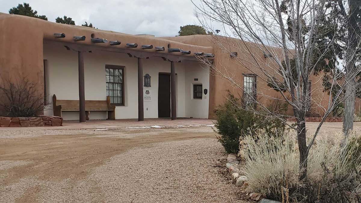 Exterior of Museum of Spanish Colonial Art. Courtesy National Park Service. This is one of many museums in Santa Fe visitors can explore.