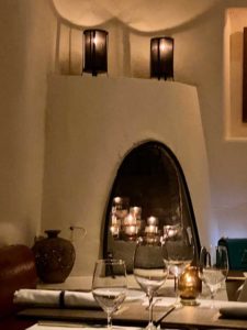 The bar at Geronimo in Santa Fe, New Mexico