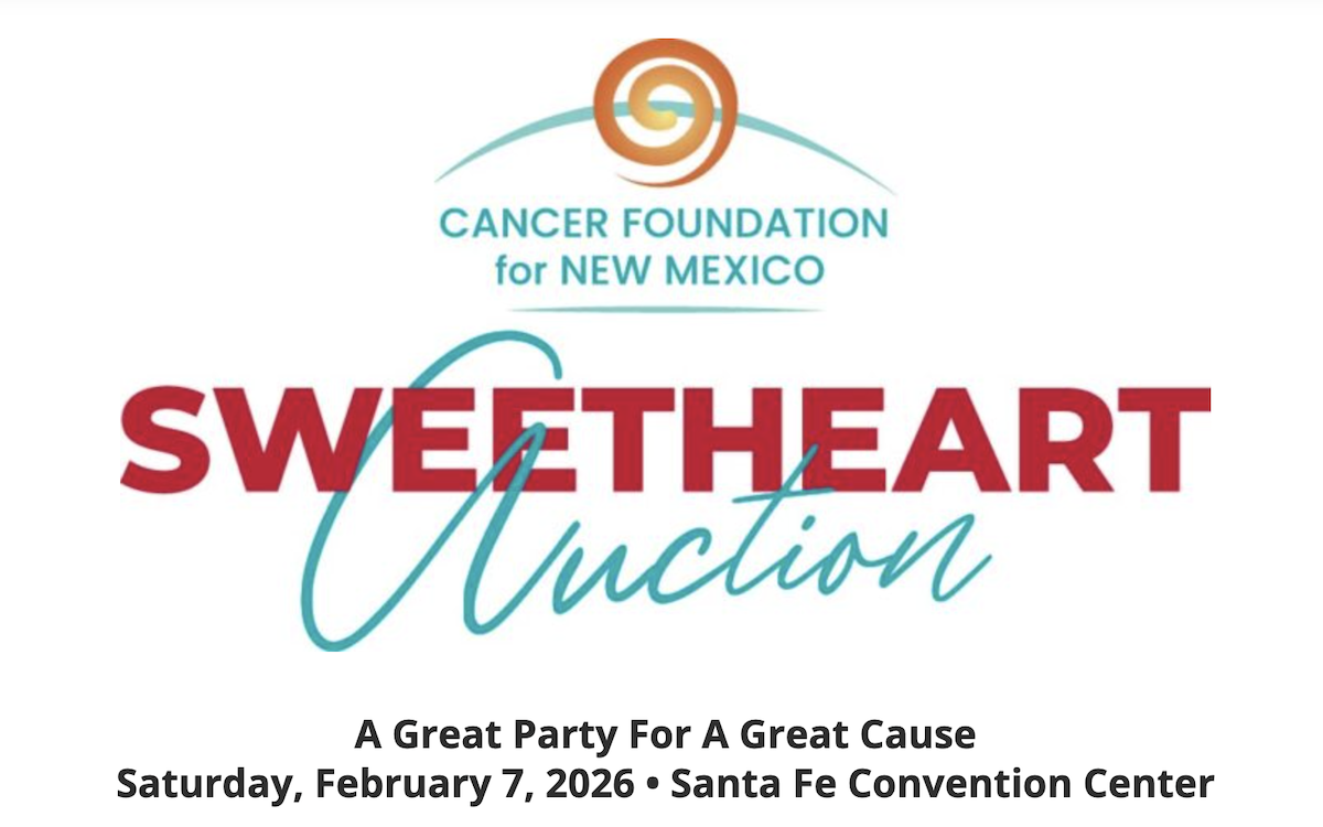 Cancer Foundation for NM Sweetheart Auction 2026.