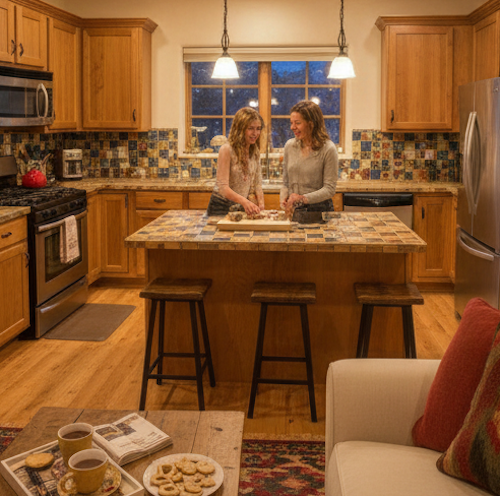 Cooking in a SF Vacation Rental over Xmas