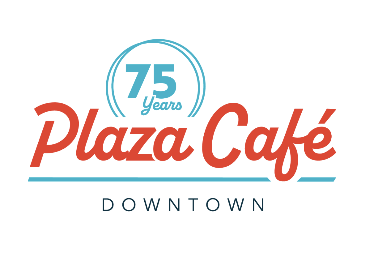 Plaza Cafe Downtown logo 75 years