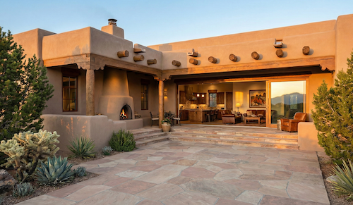 Santa Fe home for vacation rental.